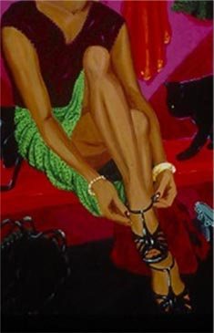 Unknown Artist Cat who likes Dance Shoes